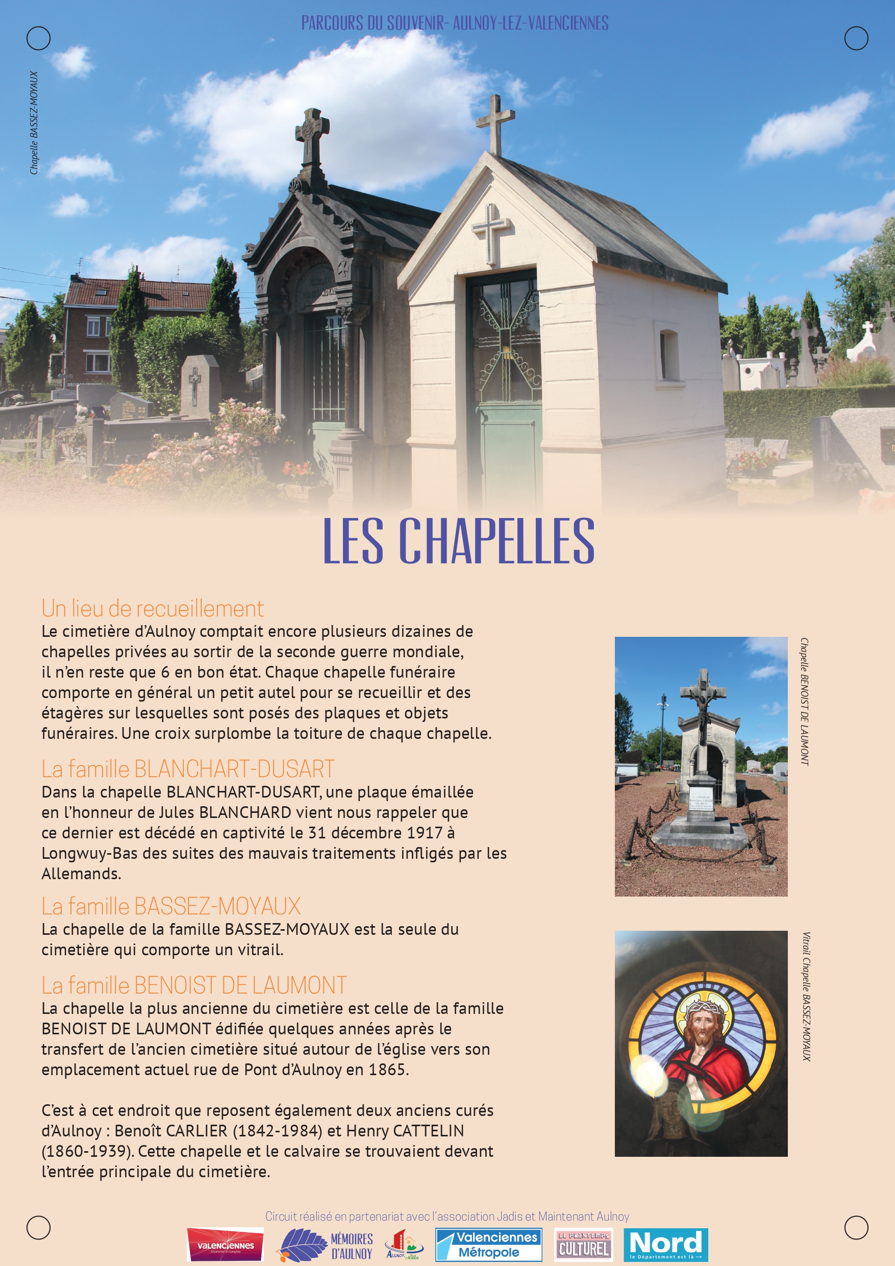 Histoire des cimetières Ville d'Aulnoy-Lez-Valenciennes, Historique sépultures Ville d'Aulnoy-Lez-Valenciennes
