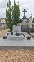 photographie référente de la sépulture de PLAZANET JEANNE, ANNE du cimetière Cimetière La Garenne Ville de Coutras