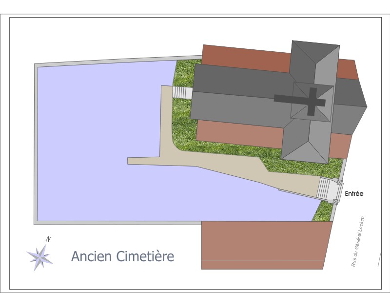 Liste de photographies du cimetière Fiche de présentation de Ancien Cimetière - Informations et services en ligne - Portail funéraire Citoyen Commune de Fagnières Commune de Fagnières