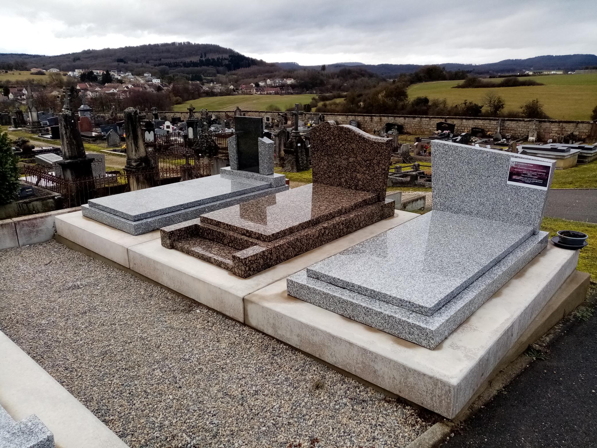 Vente de matériaux funéraires d'occasion , Actualités du cimetière Ville d'Héricourt