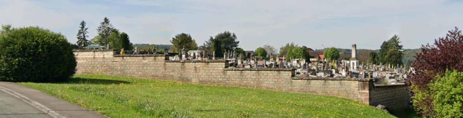 Liste de photographies du cimetière Fiche de présentation de Cimetière d’Héricourt - Informations et services en ligne - Portail funéraire Citoyen Ville d'Héricourt Ville d'Héricourt