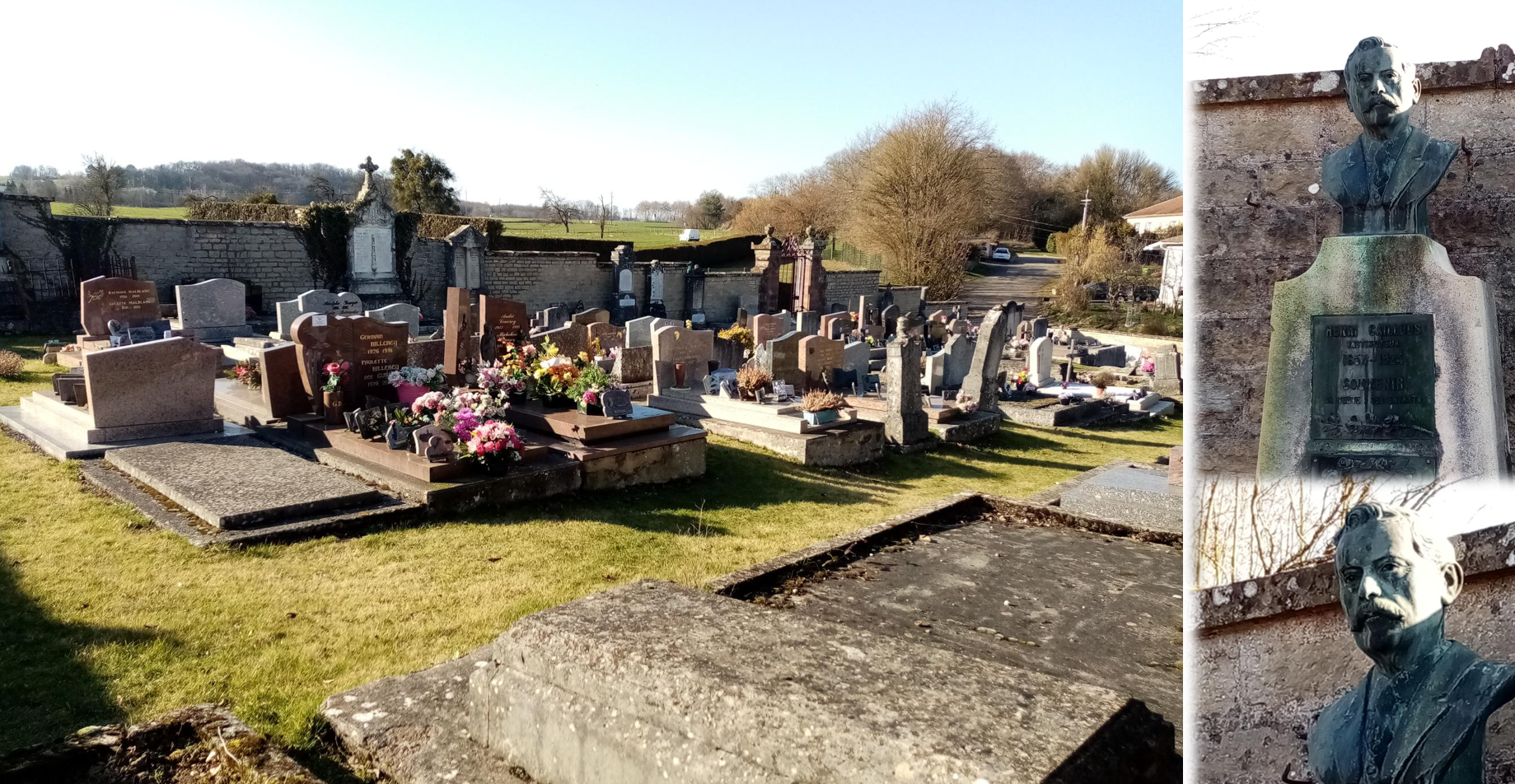 Liste de photographies du cimetière Fiche de présentation de Cimetière de Bussurel - Informations et services en ligne - Portail funéraire Citoyen Ville d'Héricourt Ville d'Héricourt