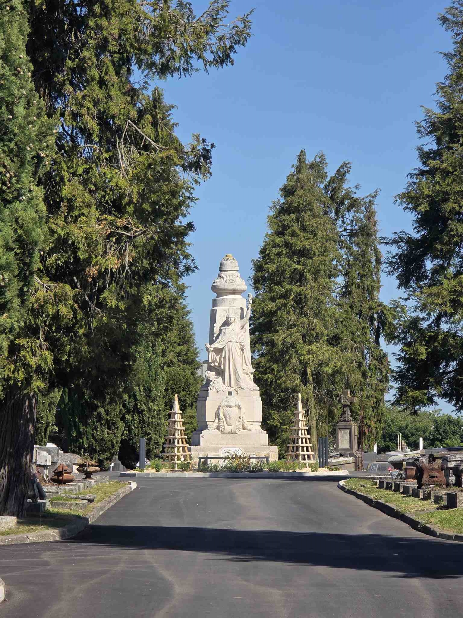 Liste de photographies du cimetière Fiche de présentation de Cimetière Communal - Informations et services en ligne - Portail funéraire Citoyen de la commune de ISSOUDUN de la commune de ISSOUDUN