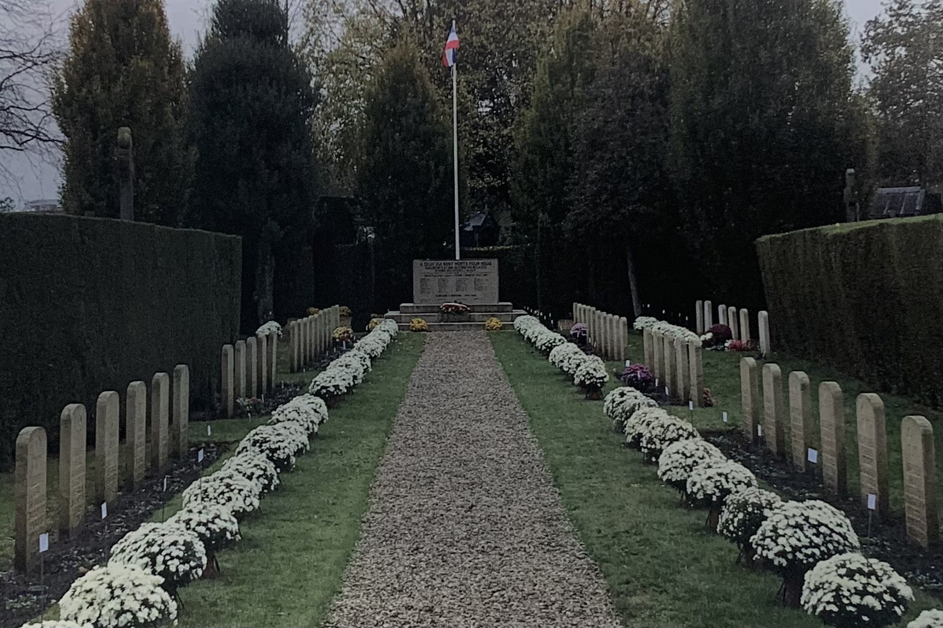 Cérémonie du Souvenir du 1er novembre 2023 , Actualités du cimetière Commune de Loos