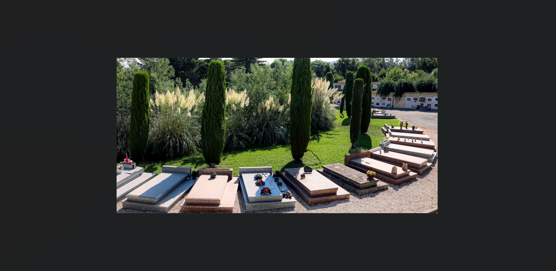 Liste de photographies du cimetière Fiche de présentation de Cimetière Saint-Jean - Informations et services en ligne - Portail funéraire Citoyen de la ville de MANDELIEU LA NAPOULE de la ville de MANDELIEU LA NAPOULE