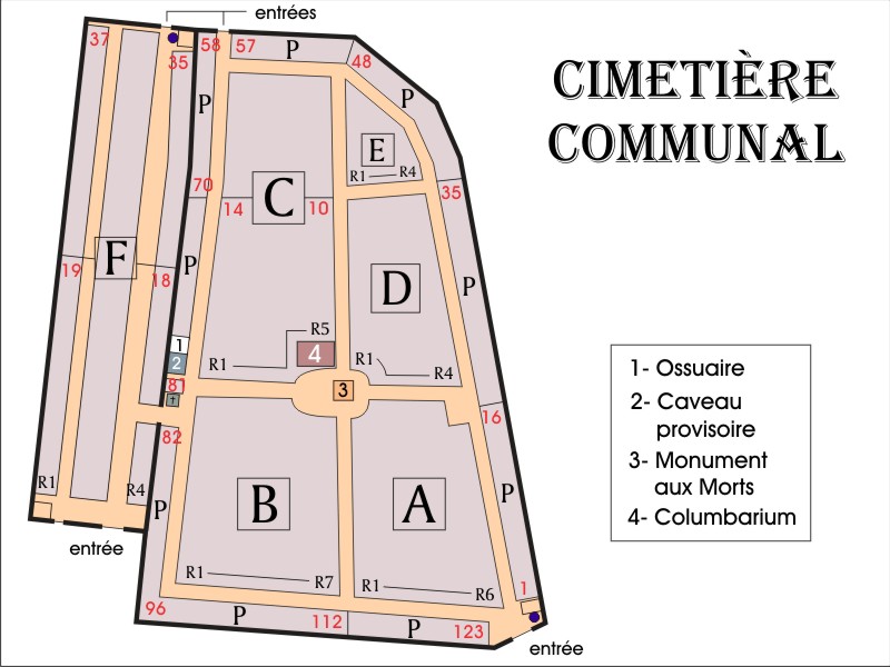 Liste de photographies du cimetière Fiche de présentation de Cimetière de Liré - Informations et services en ligne - Portail funéraire Citoyen Commune d'Orée-d'Anjou Commune d'Orée-d'Anjou