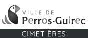 Logo de la ville de PERROS GUIREC, Cimetière de la ville de PERROS GUIREC