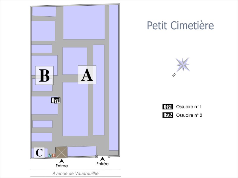Liste de photographies du cimetière Fiche de présentation de Cimetière du Padouvenc - Informations et services en ligne - Portail funéraire Citoyen Commune de Revel Commune de Revel