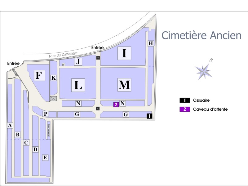 Histoire des cimetières Ville de Wimereux, Historique sépultures Ville de Wimereux